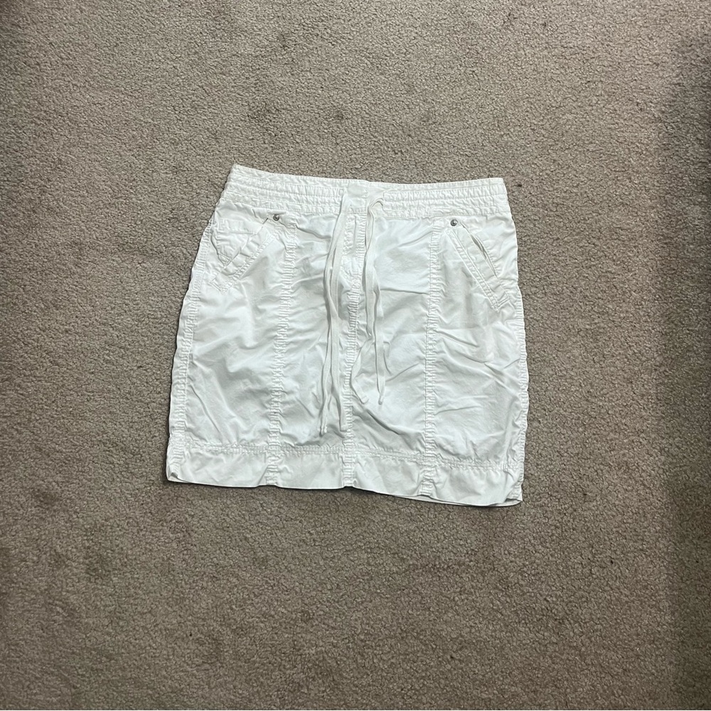LOFT White Skirt